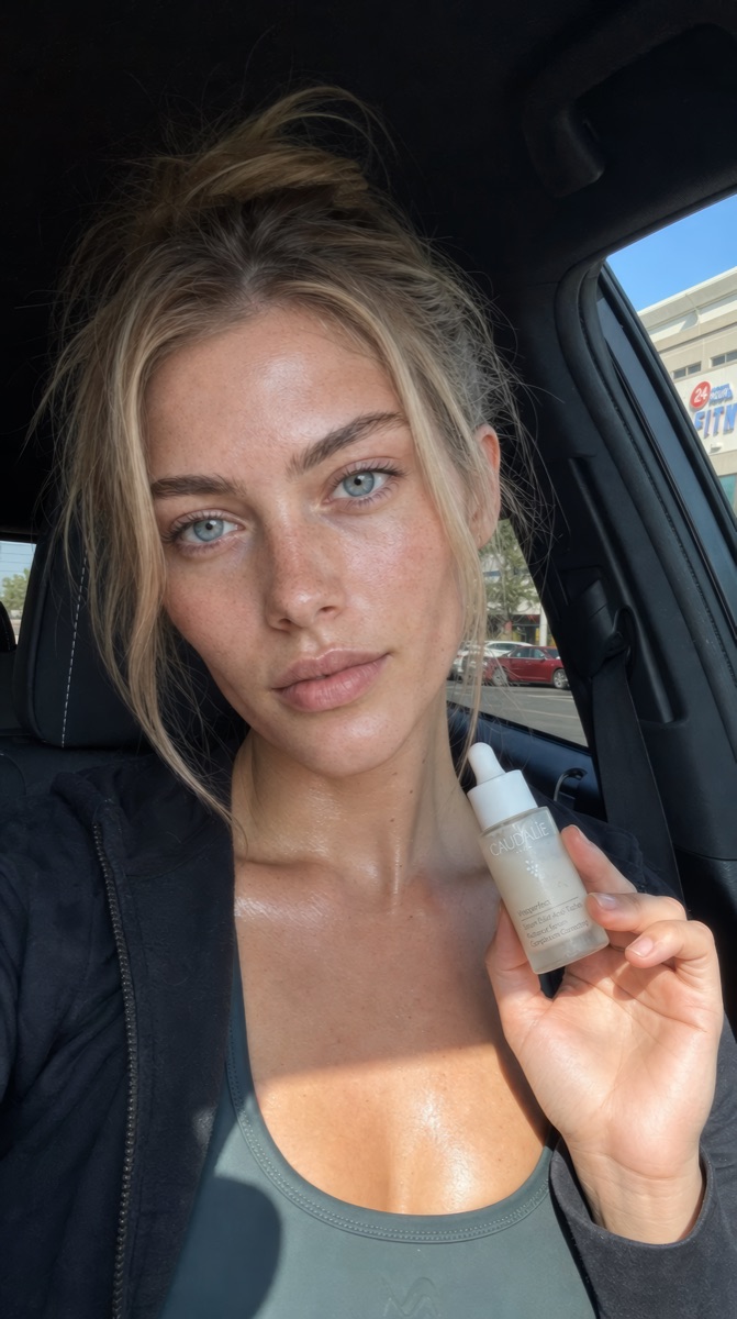 UGC video ads — creator selfie with product in the car